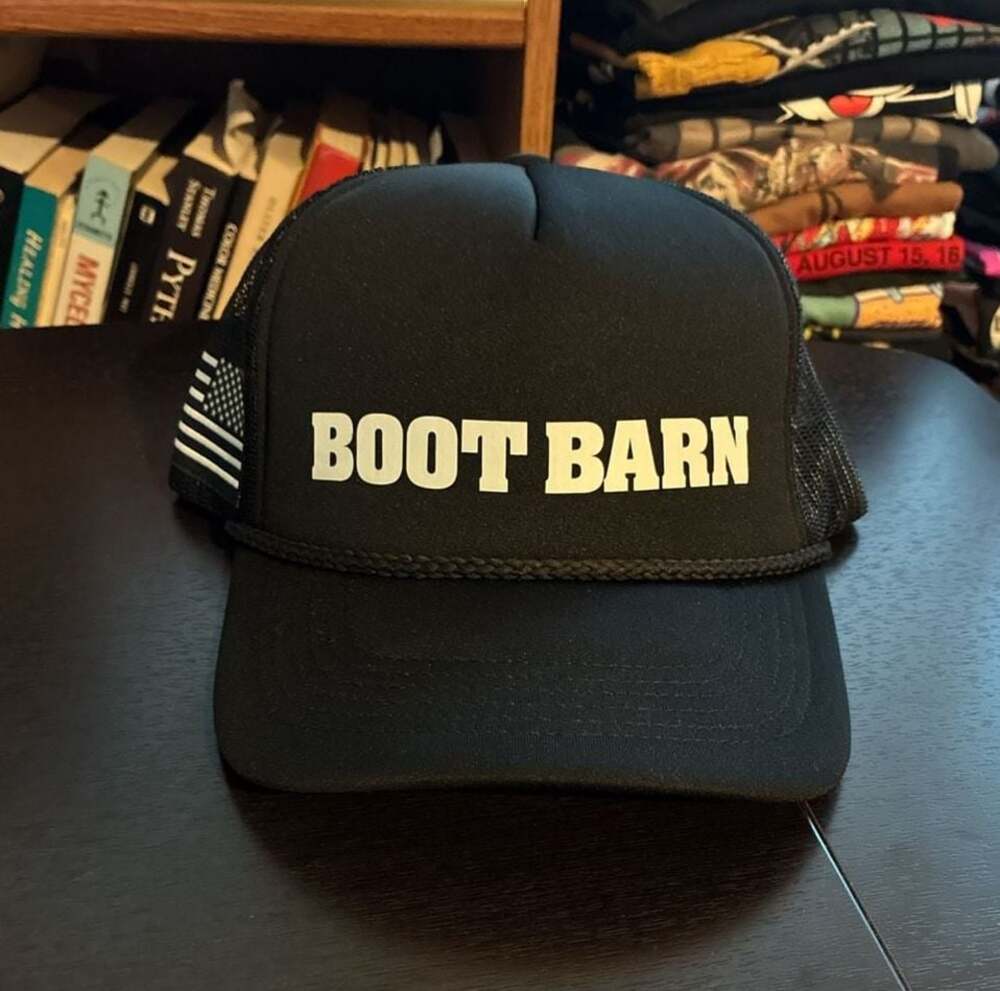 Boot Barn Keep West Trucker Hat Black Snapback